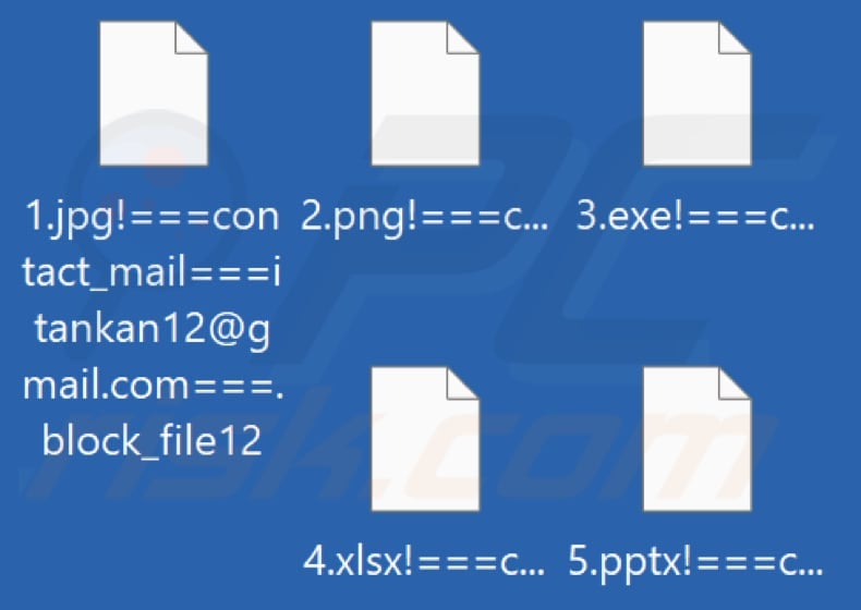 Files encrypted by Block_file12 ransomware (.block_file12 extension)