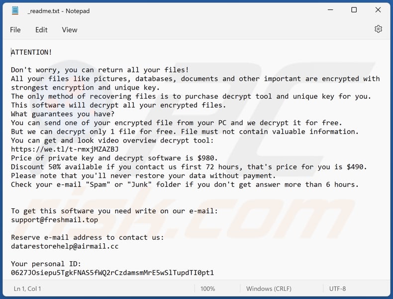 Bpws ransomware text file (_readme.txt)