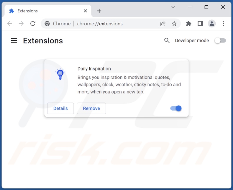 Removing find.dsrcnav.com related Google Chrome extensions