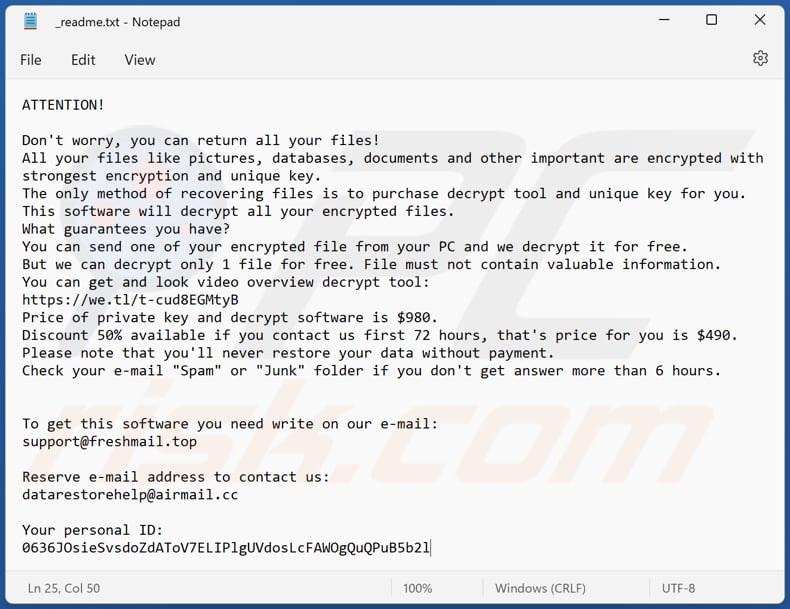 Mztu ransomware text file (_readme.txt)