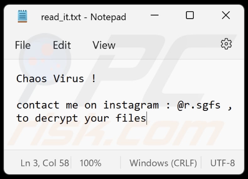Script ransomware text file (read_it.txt)