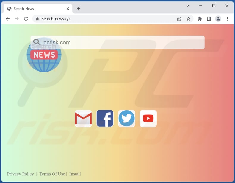 search-news.xyz browser hijacker