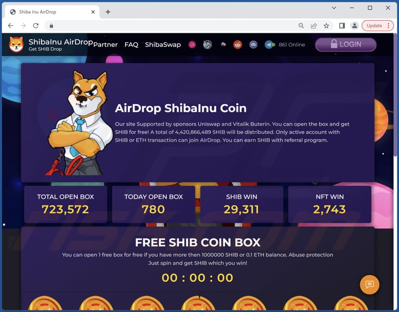 ShibaInu AirDrop scam