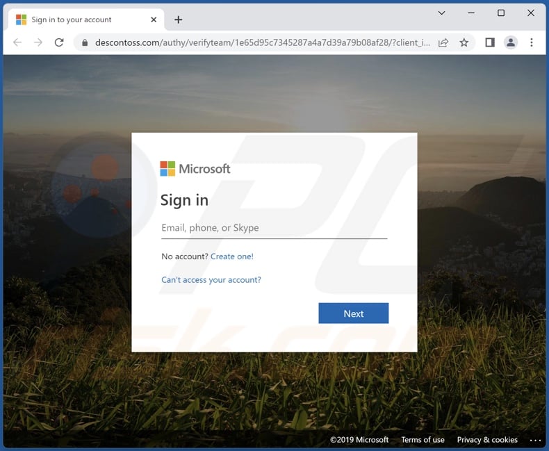 Fake Your Account Is Set To Close Microsoft Email Scam