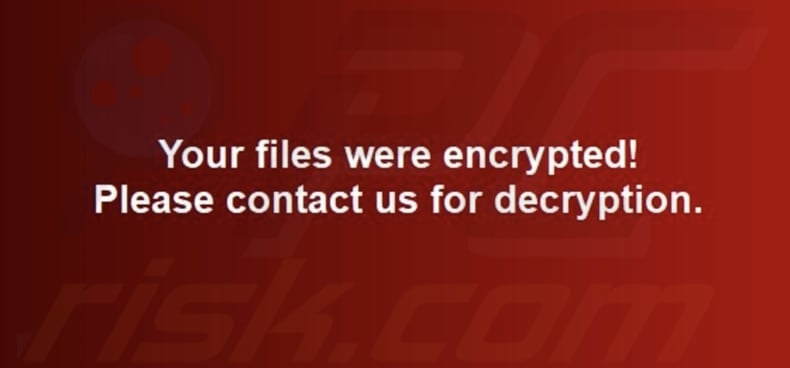 ZFX ransomware wallpaper