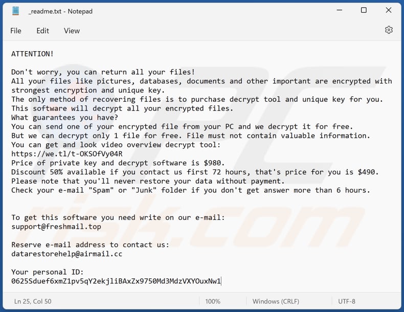Znto ransomware text file (_readme.txt)