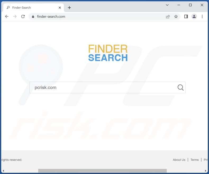 finder-search.com browser hijacker
