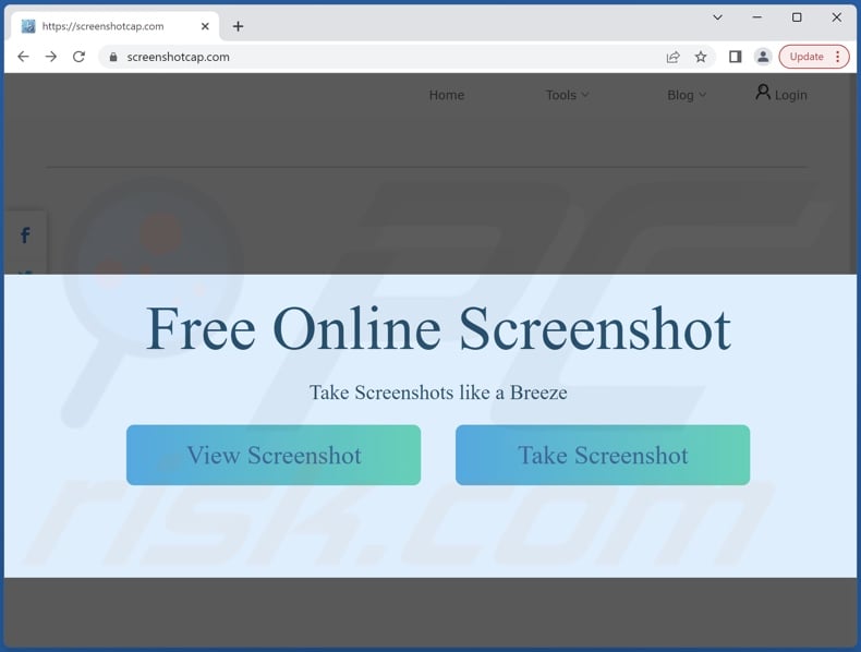 Ice Breaker malware promoting fake file-hosting site