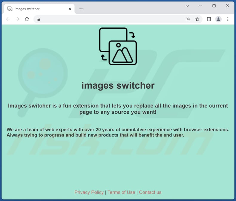 Images Switcher adware promoter