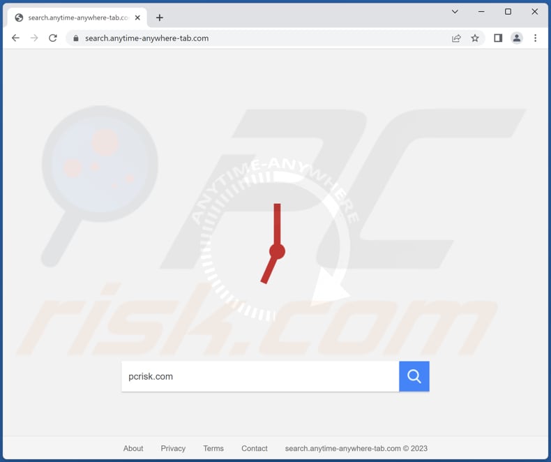 search.anytime-anywhere-tab.com browser hijacker