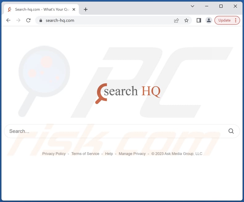 search-hq.com browser hijacker