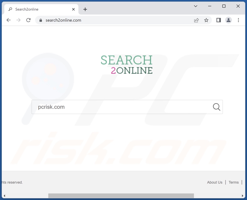 search2online.com browser hijacker