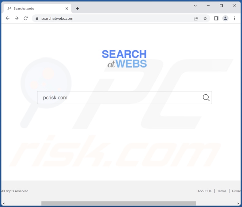 searchatwebs.com browser hijacker