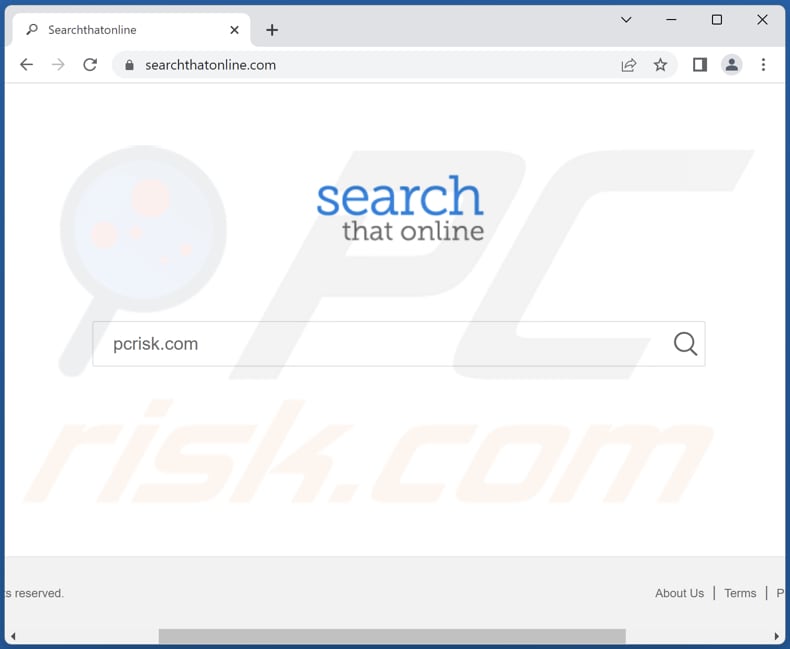 searchthatonline.com browser hijacker