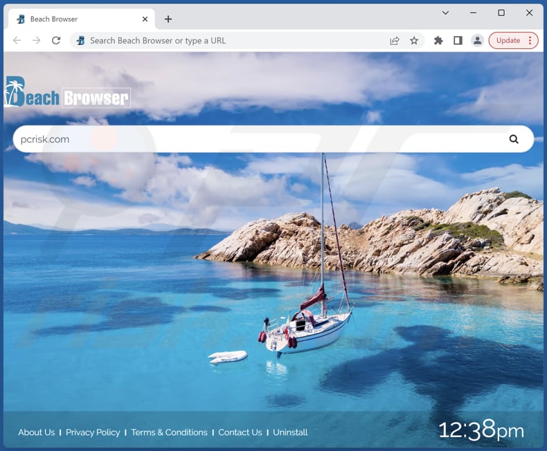 search.beach-browser.com browser hijacker