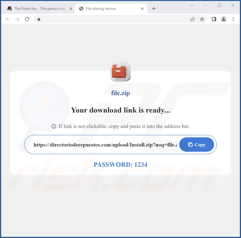 Deceptive website used to promote COVID Dashboard browser hijacker