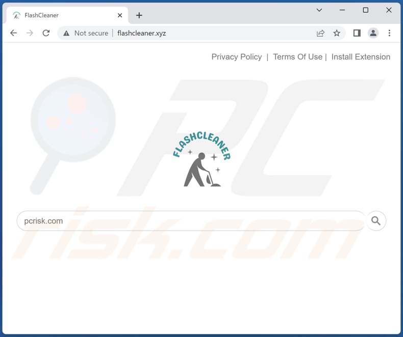 flashcleaner.xyz browser hijacker