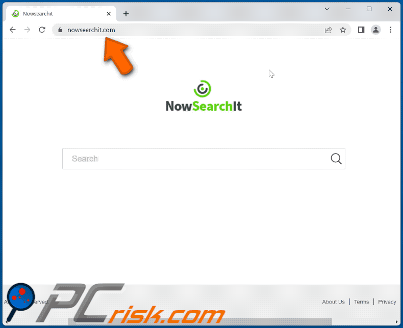 nowsearchit.com shows results