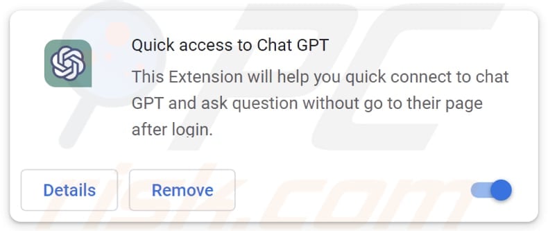 Quick access to Chat GPT stealer