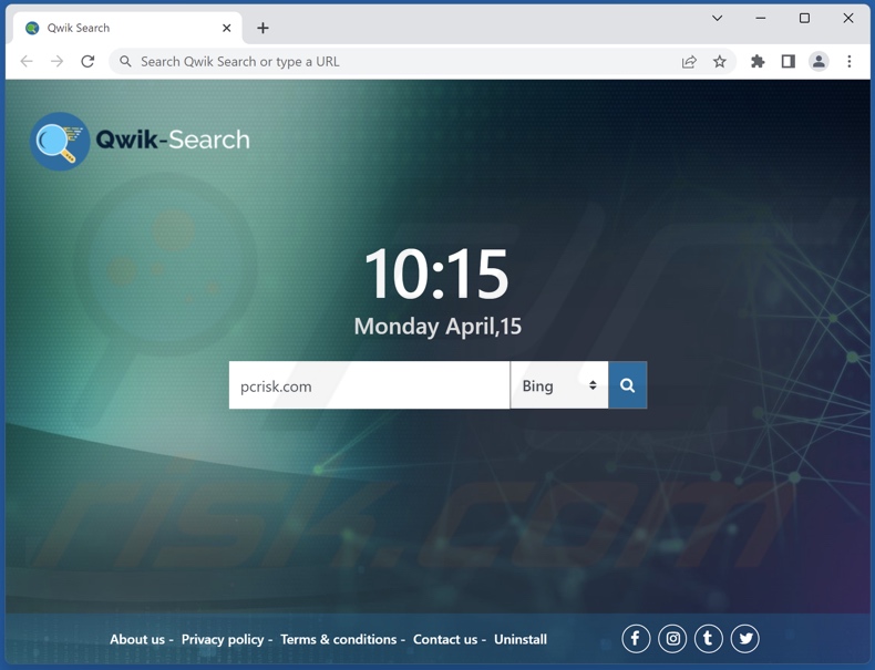 search.qwik-search.com browser hijacker