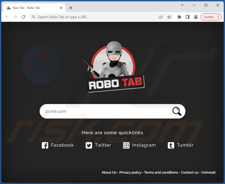 search.robo-tab.com browser hijacker