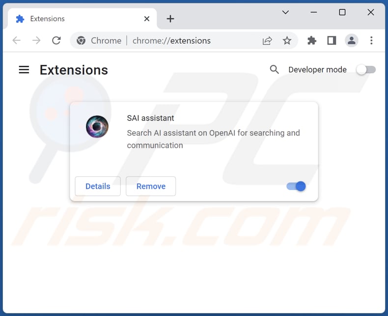 Removing search.extjourney.com related Google Chrome extensions