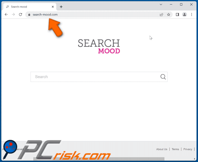 search-mood.com redirect appearance (GIF)
