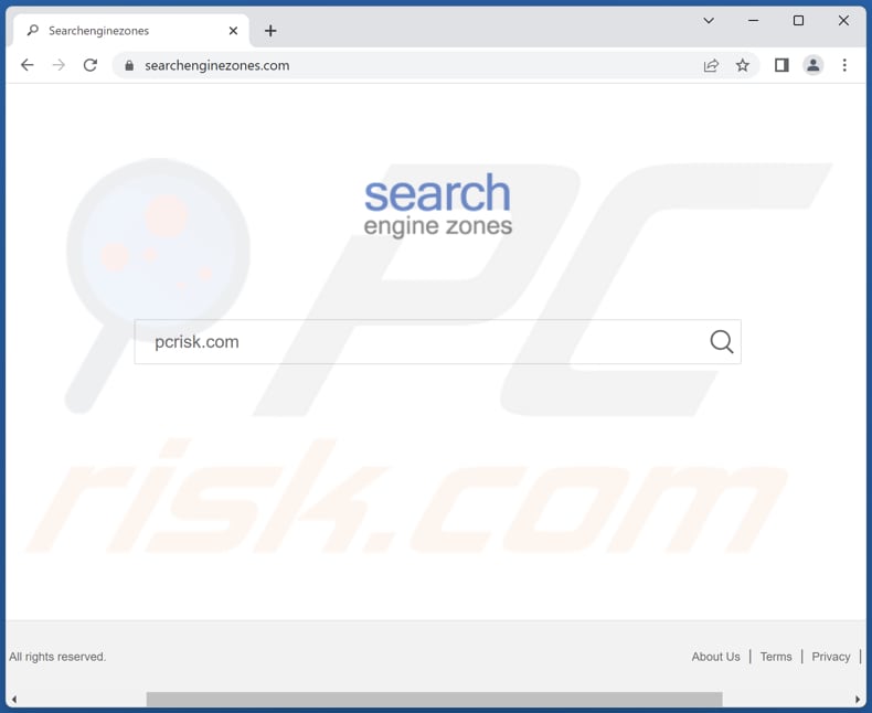 searchenginezones.com browser hijacker