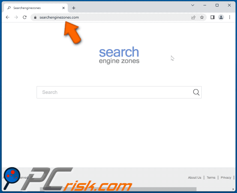 searchenginezones.com shows results
