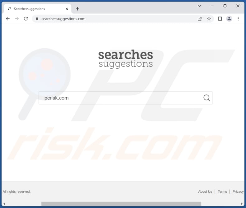 searchessuggestions.com browser hijacker