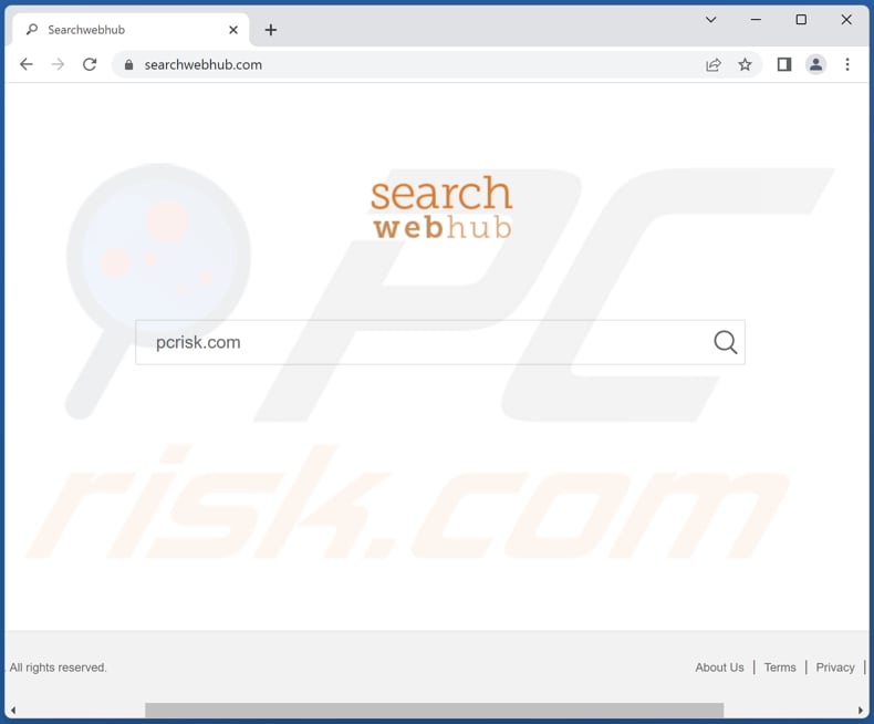 searchwebhub.com redirect