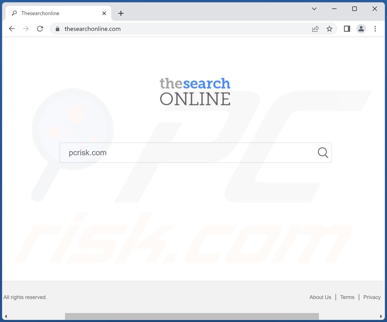 thesearchonline.com browser hijacker