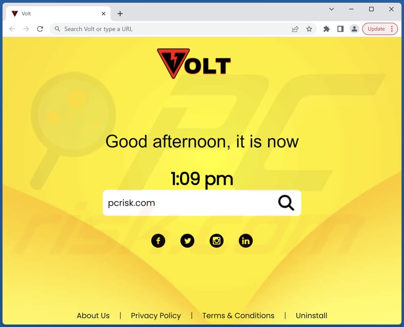 search.volt-tab.com browser hijacker