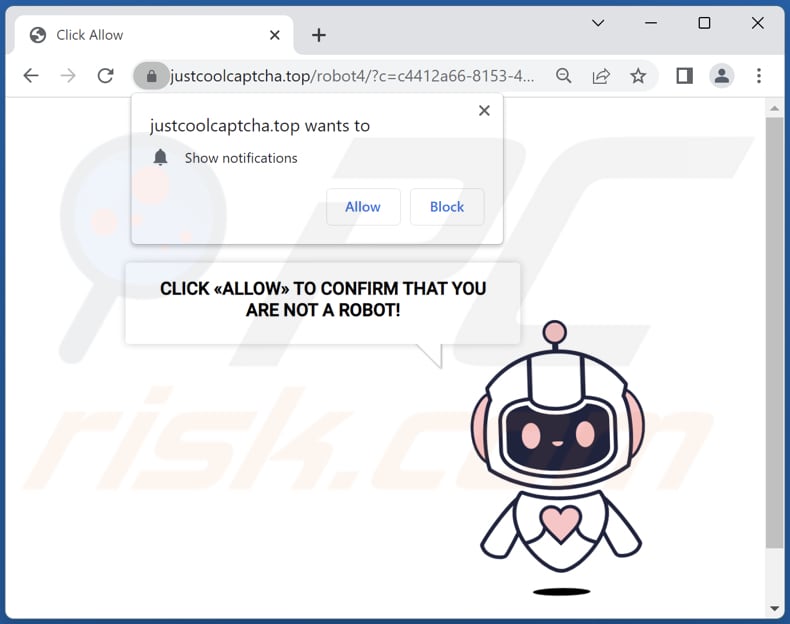 justcoolcaptcha[.]top ads