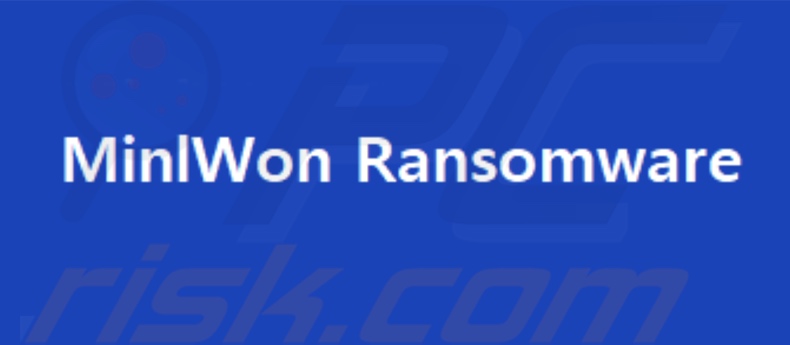 MinlWon ransomware wallpaper