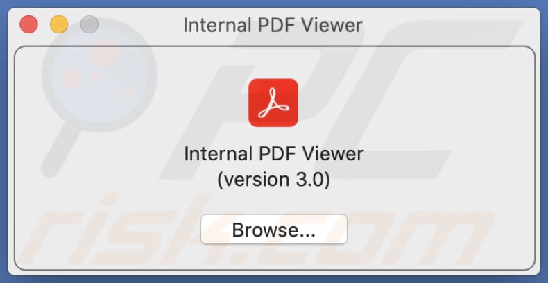 RustBucket malware malicious Internal PDF Viewer.app