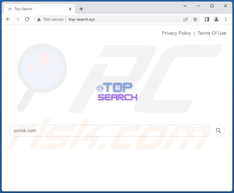 top-search.xyz browser hijacker