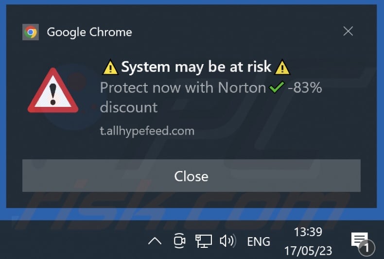 Ad delivered by allhypefeed[.]com