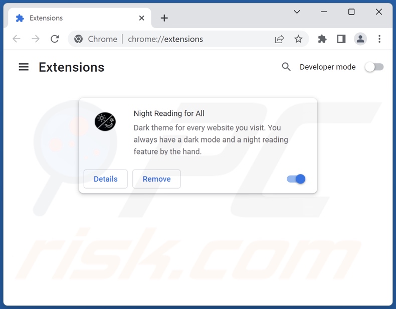 Removing unwanted ads from Google Chrome step 2