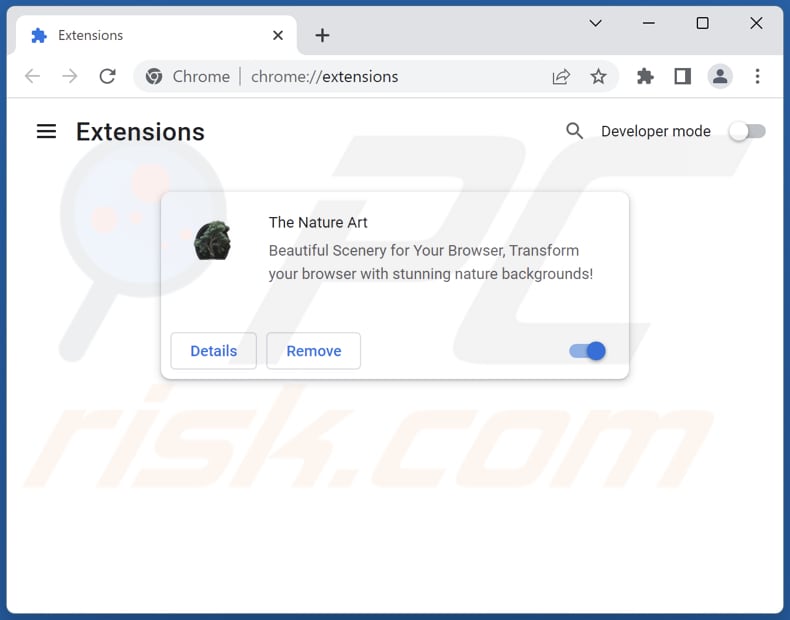 Removing asrc-withus.com related Google Chrome extensions