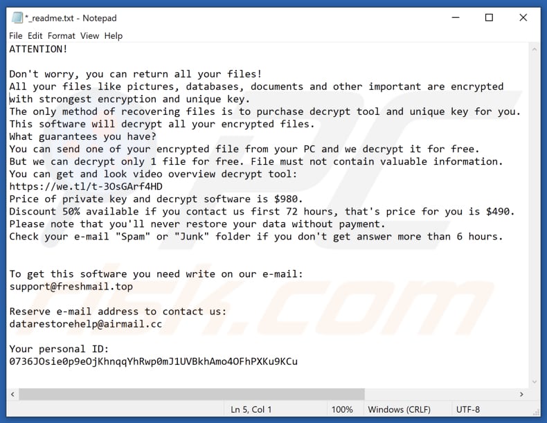 Agpo ransomware text file (_readme.txt)