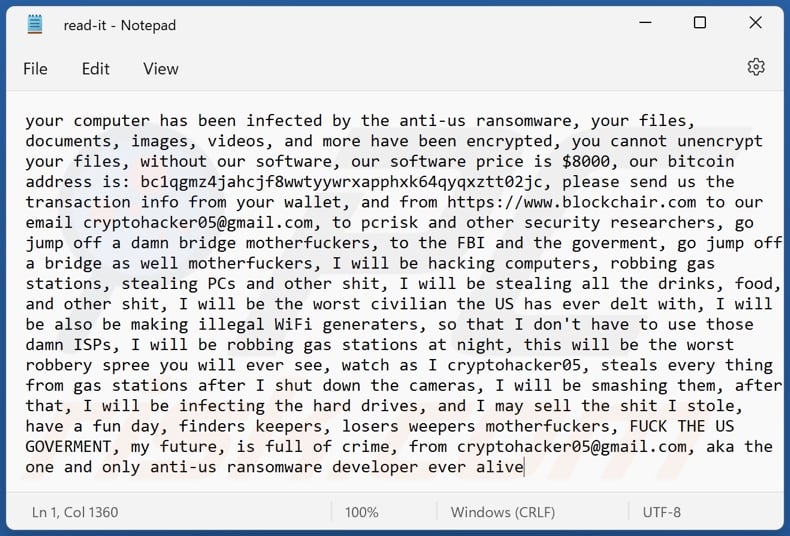 Anti-us ransomware ransom note (read-it)