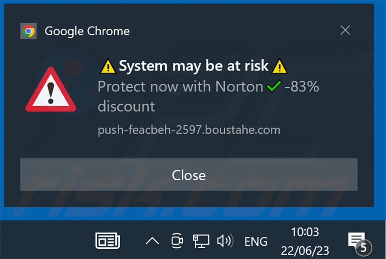 boustahe[.]com browser notification