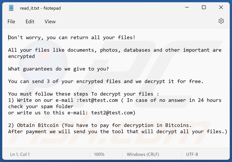 MiniMe ransomware ransom note (read_it.txt)