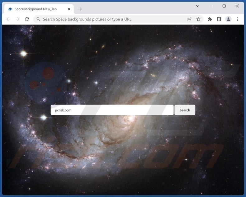 spacenewtab.com browser hijacker