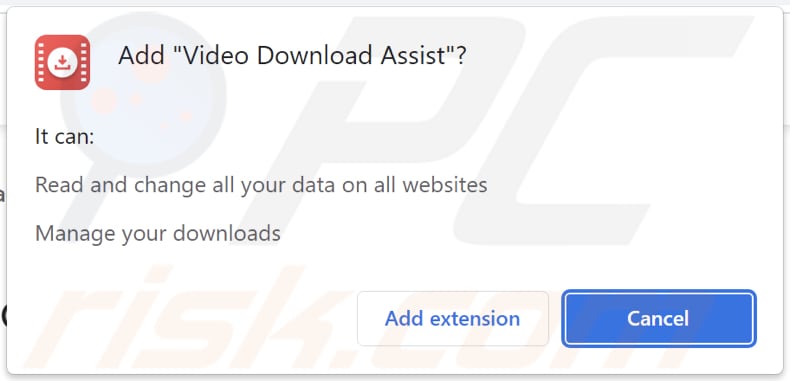 Video Download Assist adware