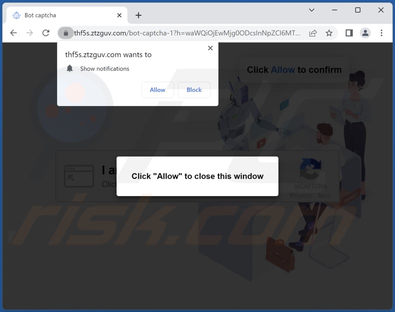 ztzguv[.]com ads