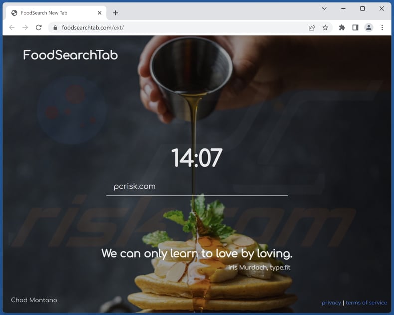 foodsearchtab.com browser hijacker