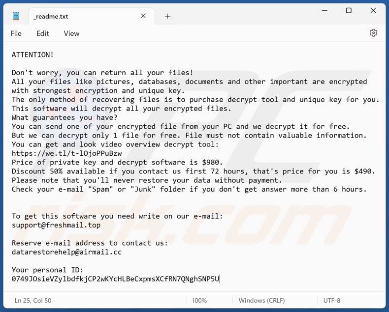 Kiqu ransomware text file (_readme.txt)